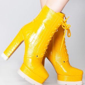 Butter Me Up Platform Heels